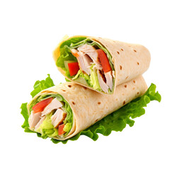 Chicken salad wrap