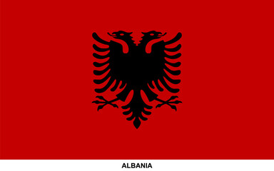 Flag of ALBANIA