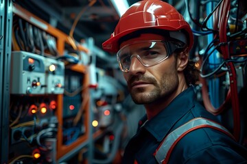 Professional Industrial Electrician: Maintaining Machinery and Infrastructure