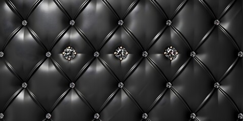 Lavish Black Velvet Fabric with Sparkling Diamond Accents Luxurious and Glamorous Backdrop for Premium Designs and Concepts