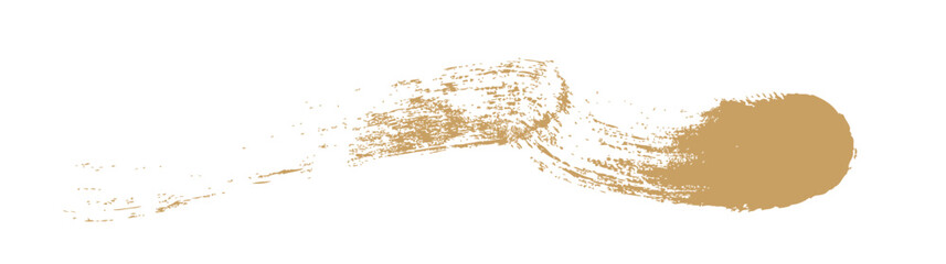 アナログタッチ素材：筆の質感　墨　インク　筆模様　波模様　