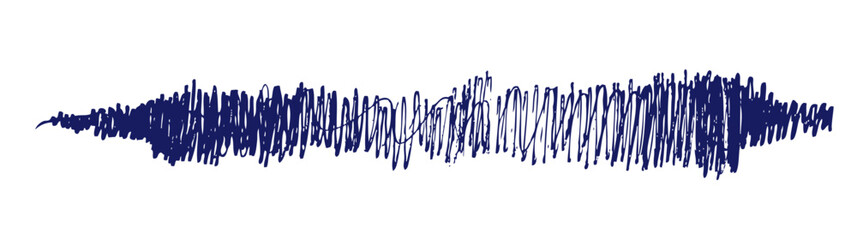 アナログタッチ素材：筆の質感　墨　インク　筆模様　波模様　