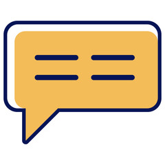 bubble speech bubble icon