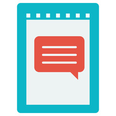 bubble speech bubble icon