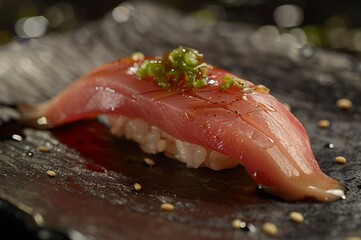 Taste of luxury, indulge in the finest cuts of fish. The omakase sushi, true testament to the artistry of Japanese cuisine