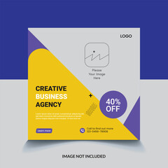 digital marketing social media post banner design