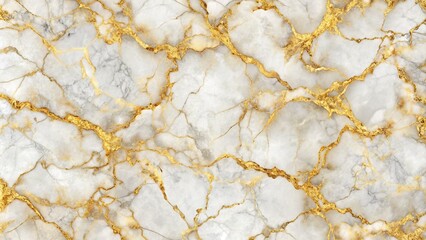 Seamless pattern of white gold marble with intricate veining, creating a timeless and elegant backdrop for various design applications