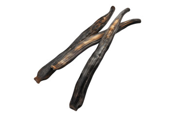 Obraz premium delicious fresh vanilla isolated on transparent background