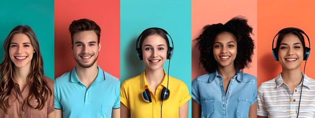 Diverse Group of Energetic Young Professionals Celebrating Success in the Workplace