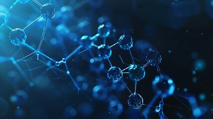 Abstract background of technology and science