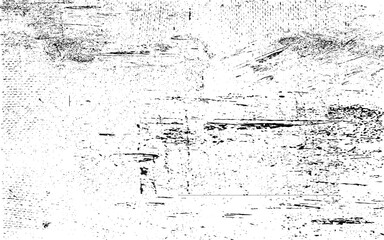 Fototapeta premium Distressed black texture. Dark grainy texture on white background. Dust overlay textured. Grain noise particles. Rusted white effect. Grunge design elements. Vector illustration,