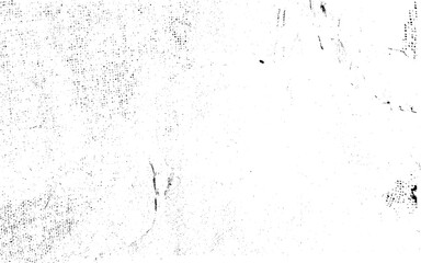 Grunge black texture. Dark grainy texture on white background. Dust overlay textured. Grain noise particles. Rusted white effect. Design elements. Vector illustration