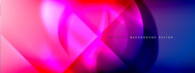 Color gradient shadows and light effects background. Lens flares and circles design. Trendy simple fluid color gradient abstract background with dynamic straight shadow line effect