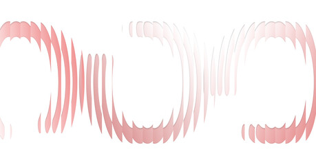 fractal illustration background design with circle shapes isolated on white background suitable for graphic background