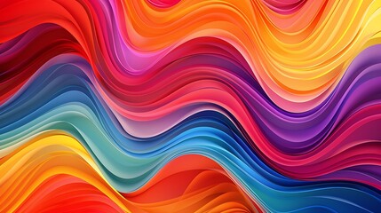 olorful wavy background abstract