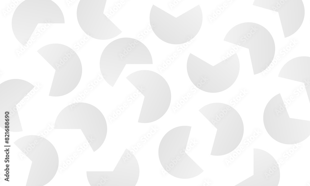 Poster illustration background design with irregular shapes isolated on white background suitable for graph