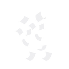 Flying-white-paper-file-documents