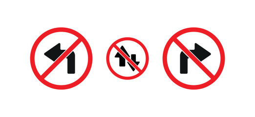traffic signs and road directions illustrations.