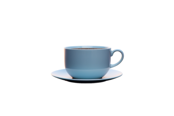 Ceramic Tea Cup Isolated on Transparent Background