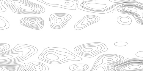 Topographic contour map. Business concept.  Modern design with White background with topographic wavy pattern. Vector illustration.