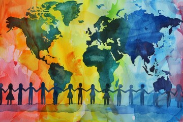 Promoting global harmony and unity through the equality of nations, fostering peace and cooperation.