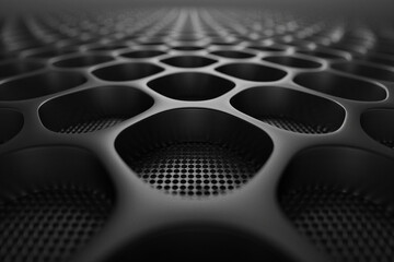 Obraz premium Graphene Technology Science Background.