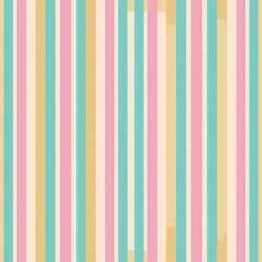 Seamless pattern of vertical pinstripes in soft pastel hues, adding a touch of elegance and sophistication to your gift wrap, Generative AI