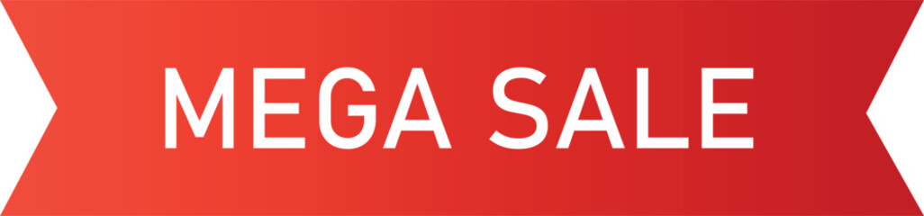 MEGA SALE vector  illustration 