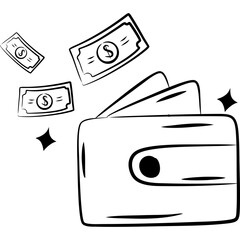 Hand Drawn Finance Icon