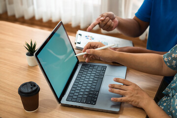 person working on business