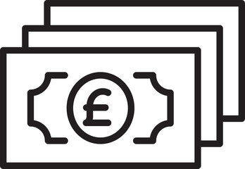 Pound Money Icon
