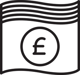 Pound Money Icon
