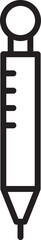 Obraz premium Pen Icon Line Art 