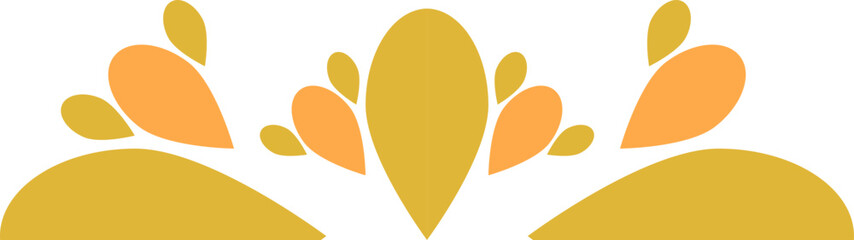 flower petal decoration