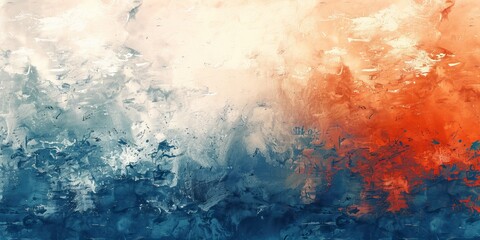 Naklejka premium Stylish Art Texture Banner. Abstract Painting.