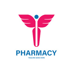 Pharmacy logo design