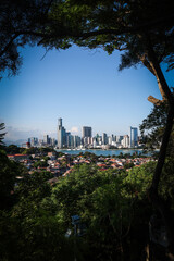 skyline of Xiamen city