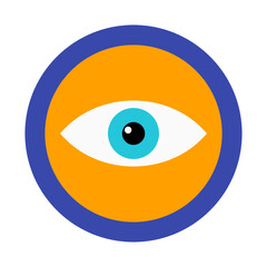 Vision  Flat icon