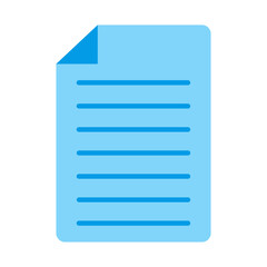 Obraz premium Document Flat icon