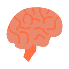 Brain  Flat icon