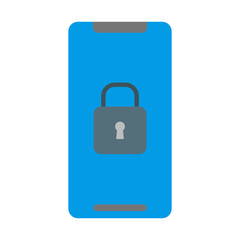 Screen Locked  Flat icon