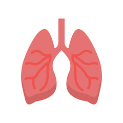 Lungs  Flat icon