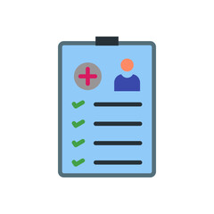 Medical History  Flat icon