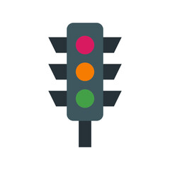 Traffic Light  Flat icon