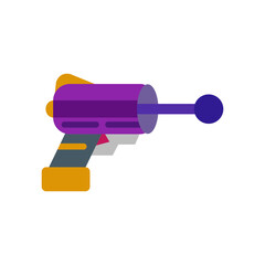 Space Gun  Flat icon