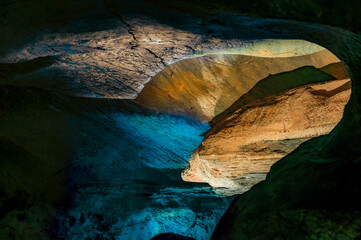 Mae Sap Cave or Rainbow Cave in Khun Khan National Park