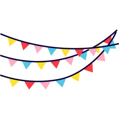 Bunting Festival Flag