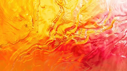 A vibrant close up painting featuring an Amber and Orange color palette with a marble texture, evoking an atmospheric phenomenon with heat and sky elements AIG50
