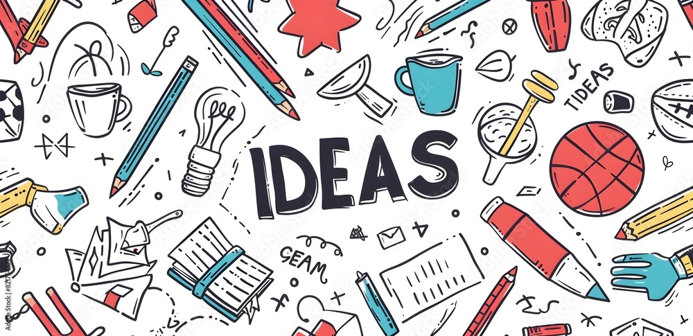 Aufkleber brainstorming and ideation tools for creative problem solving and business growth