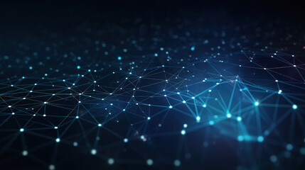 simple network grid connect, digital technology line connect network background